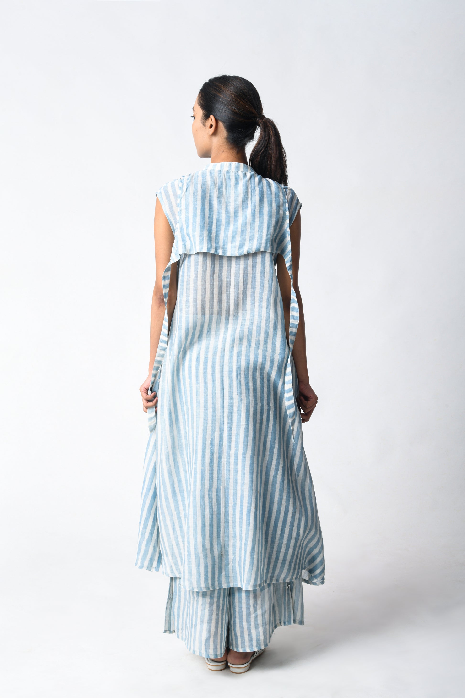 SLIT TUNIC SKY SET