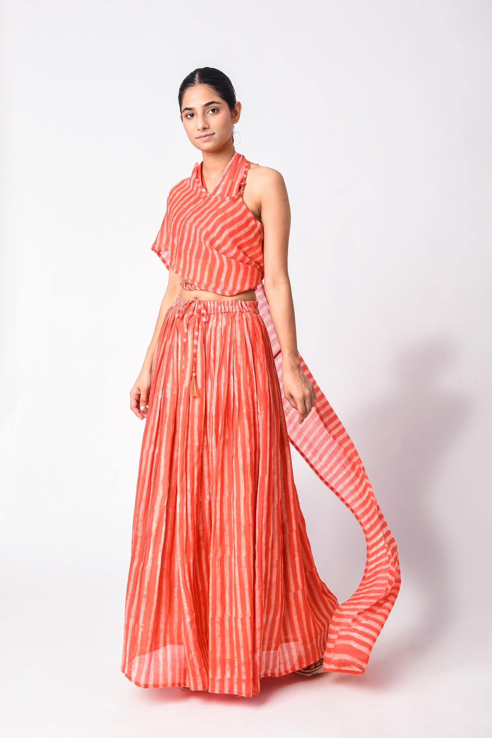 DIY SARI SET CORAL