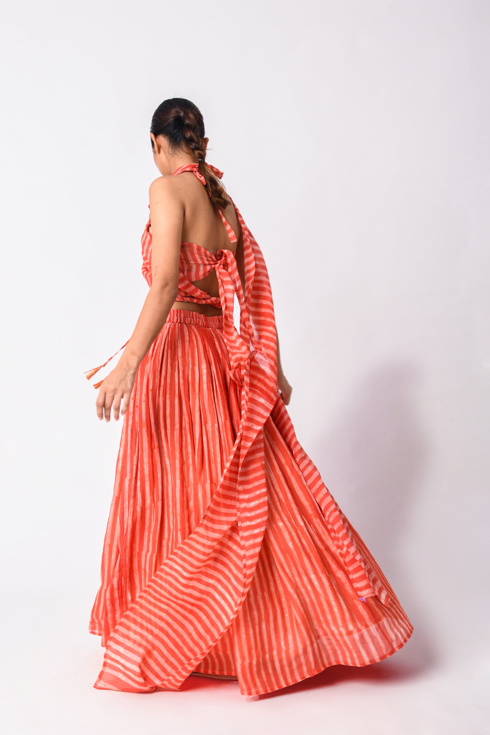 DIY SARI SET CORAL