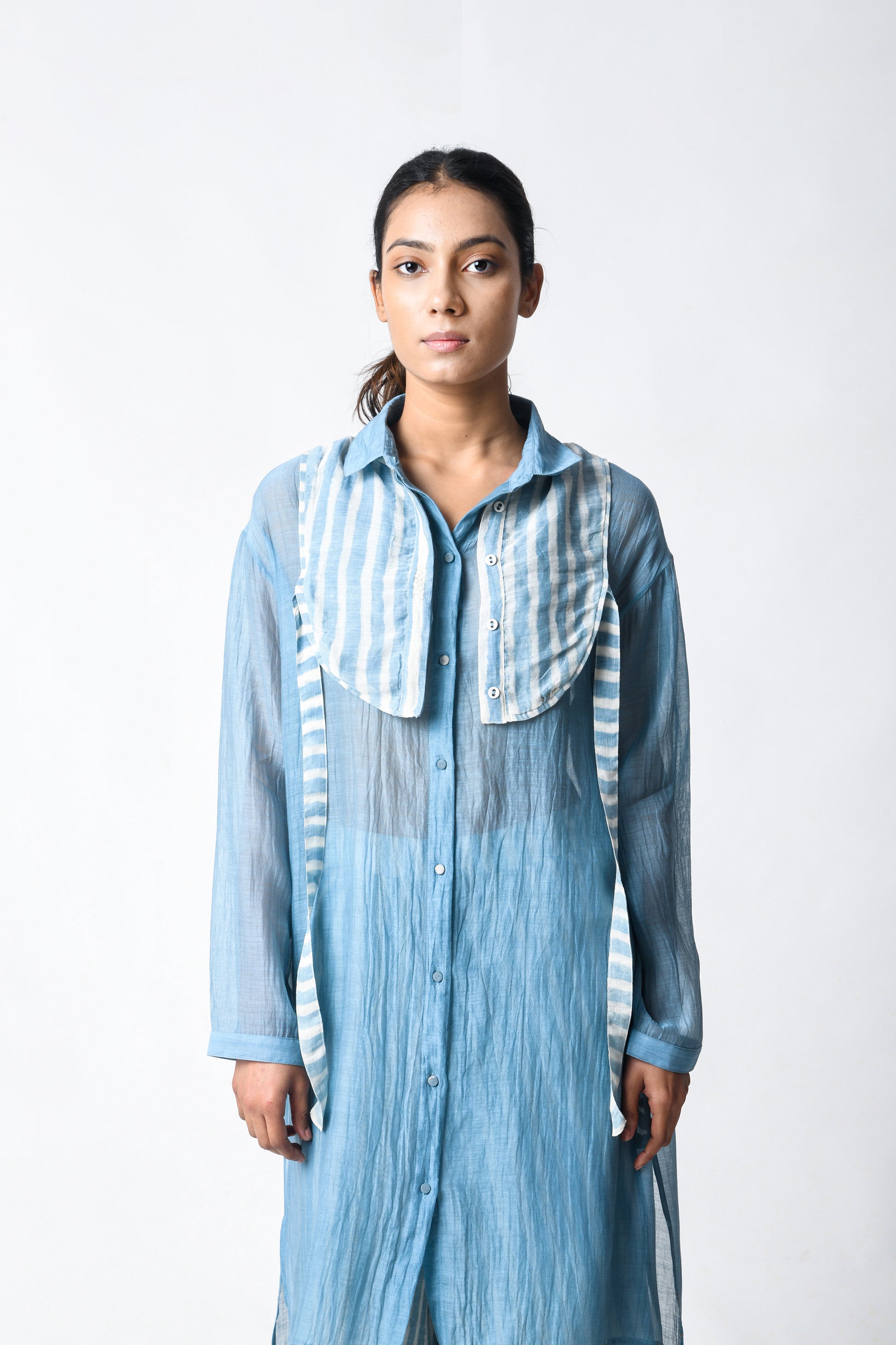 SKY SHIRT CO-ORD SET