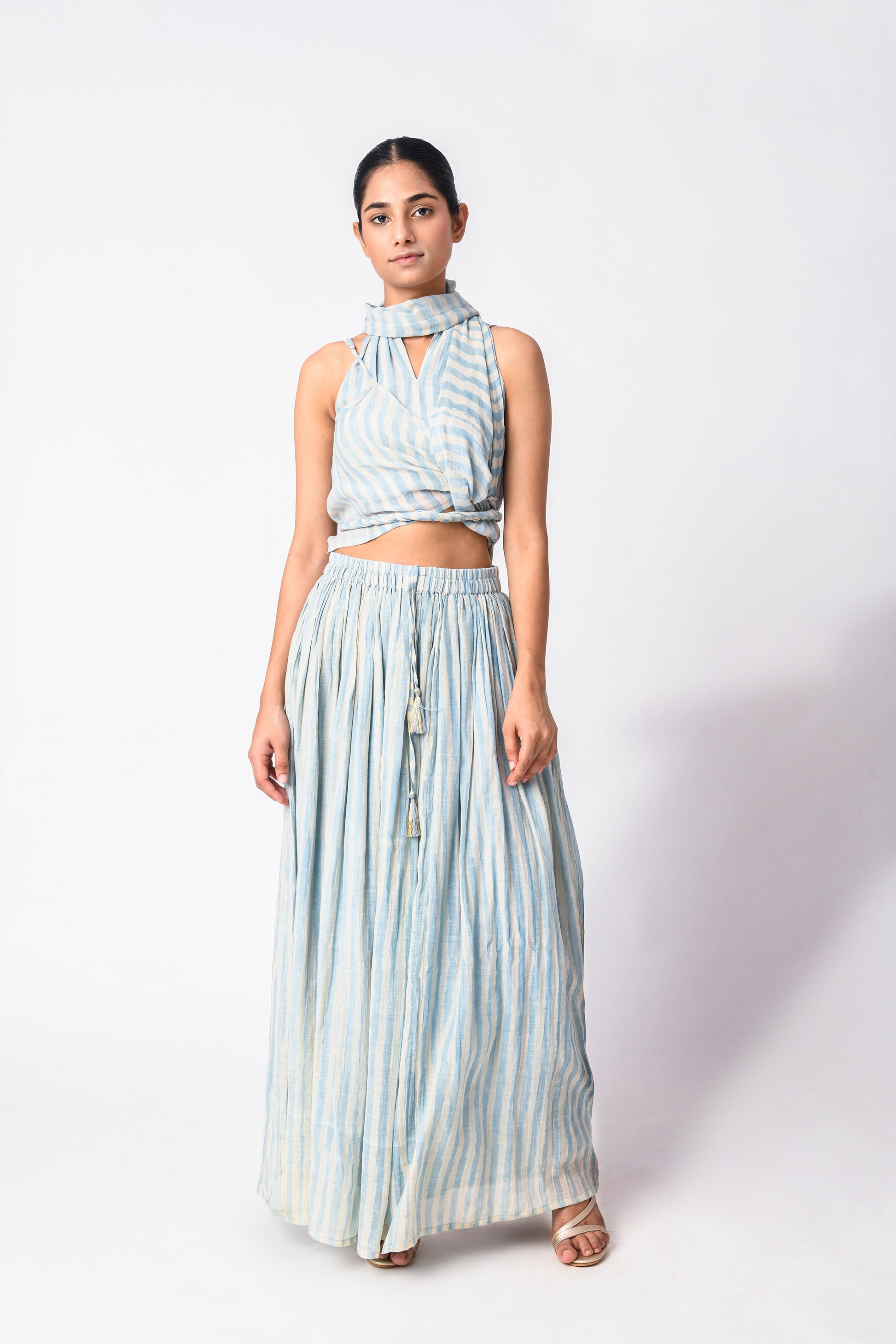 DIY SARI SET SKY