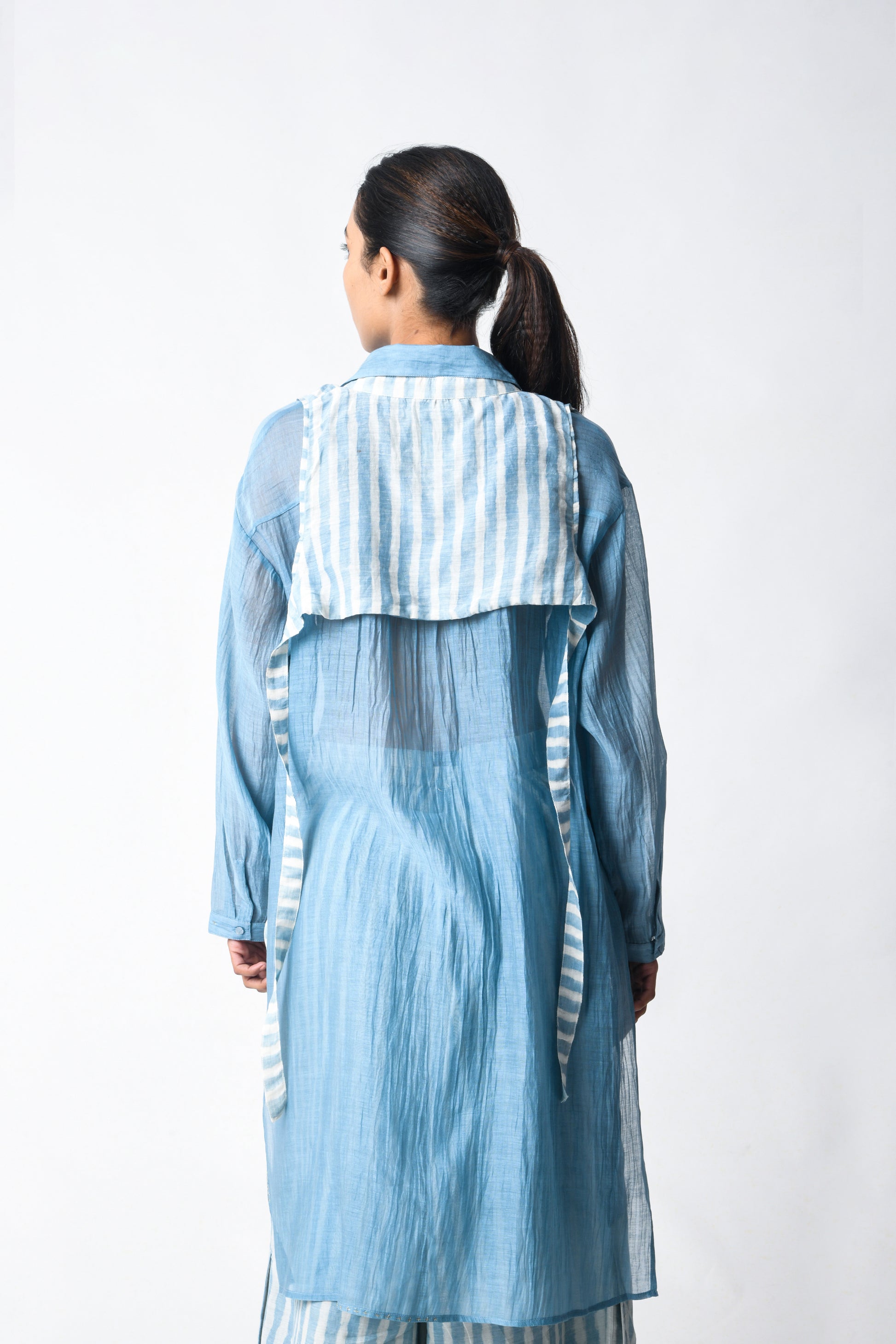 SKY SHIRT CO-ORD SET