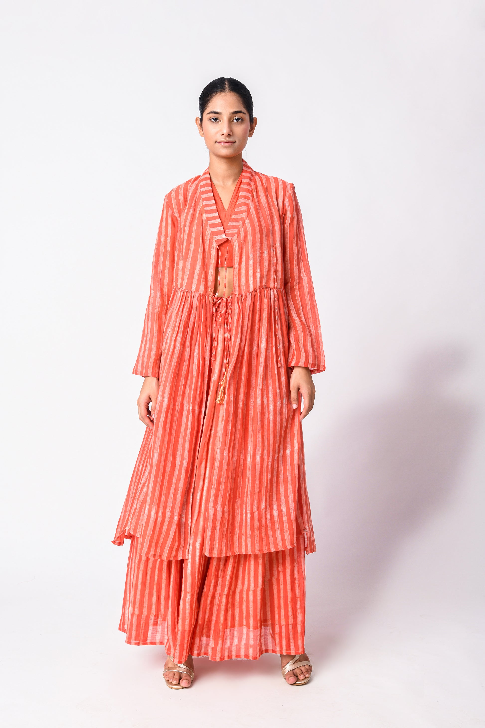 WRAP TIE CORAL CORD