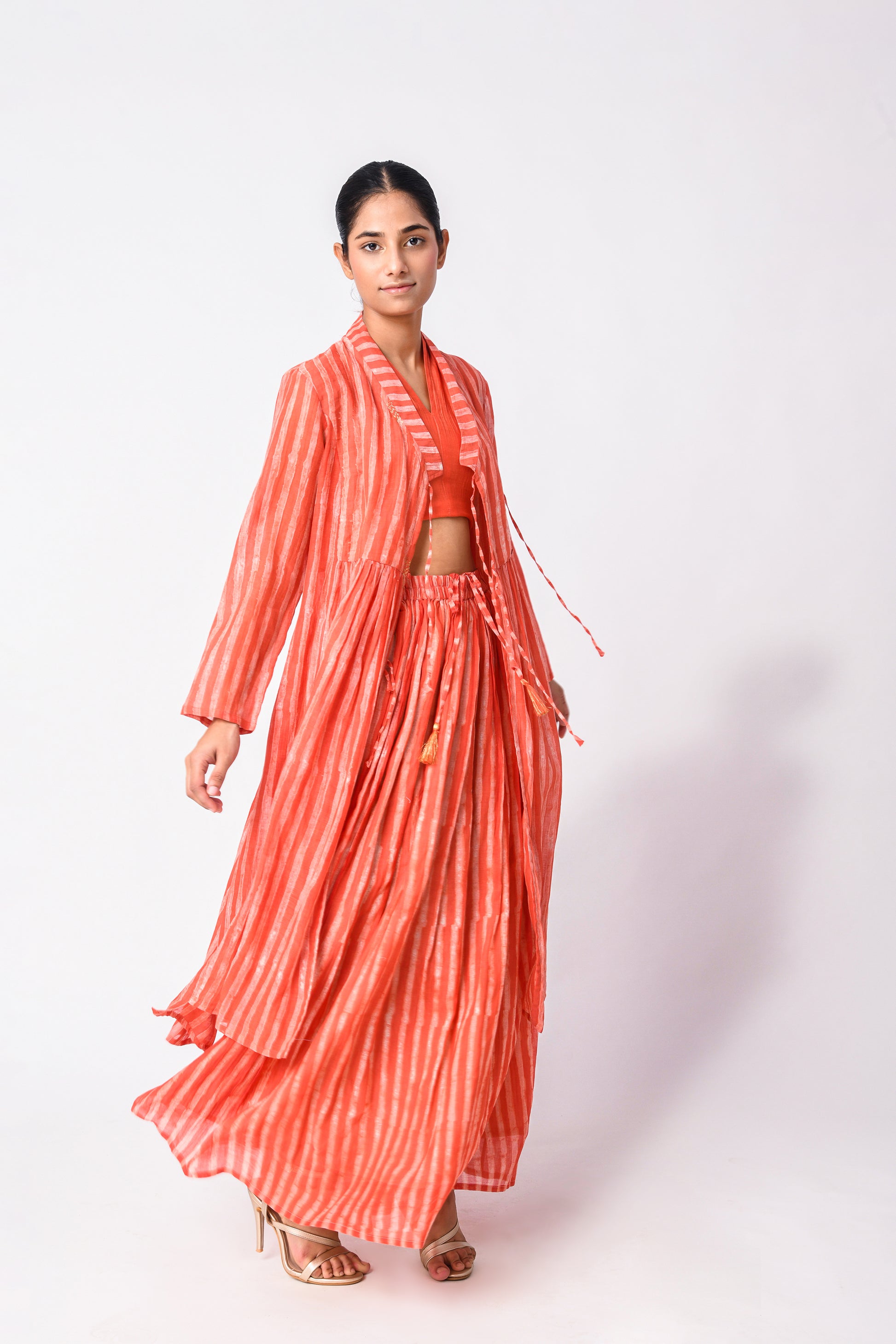 WRAP TIE CORAL CORD