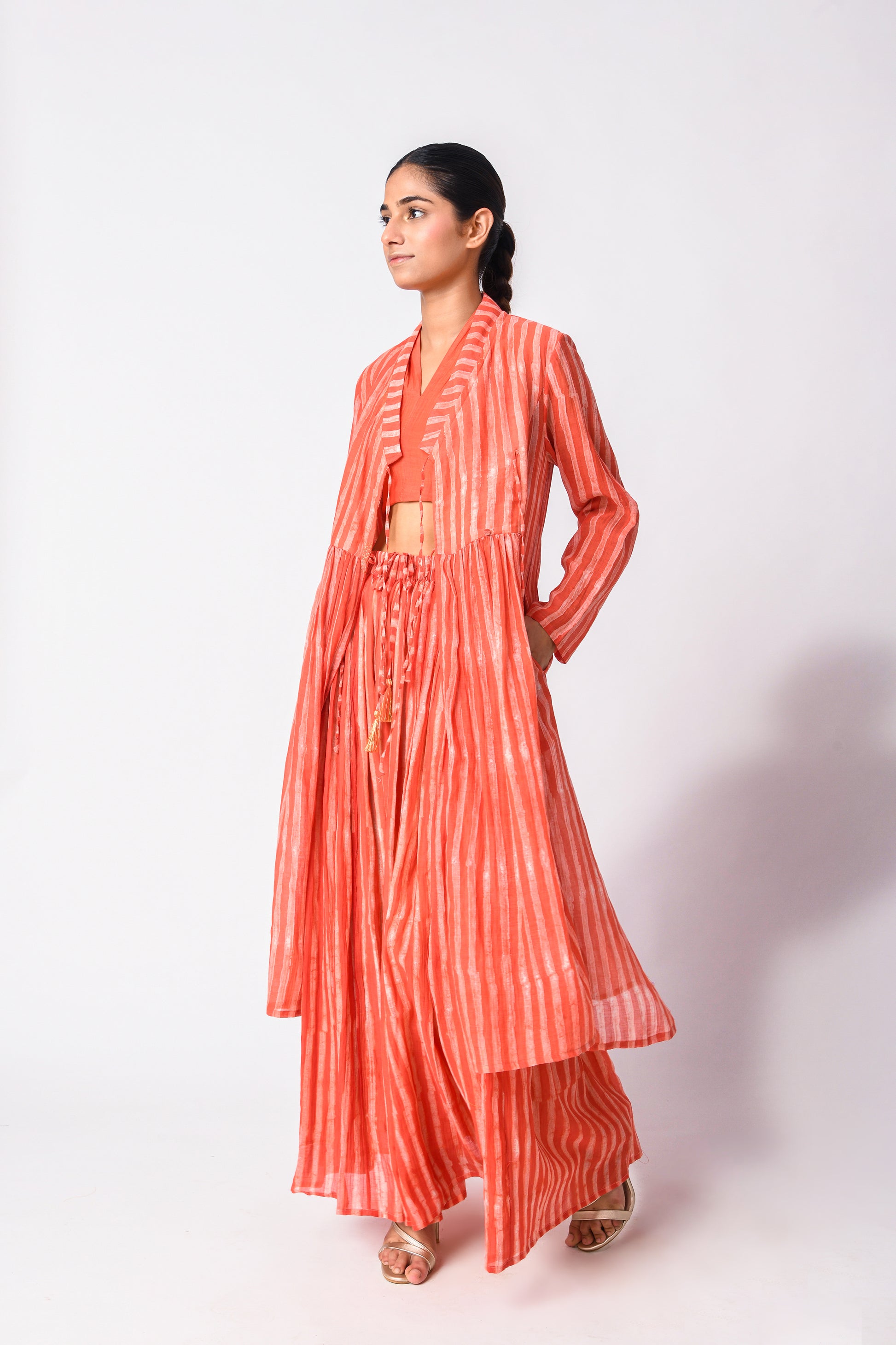 WRAP TIE CORAL CORD