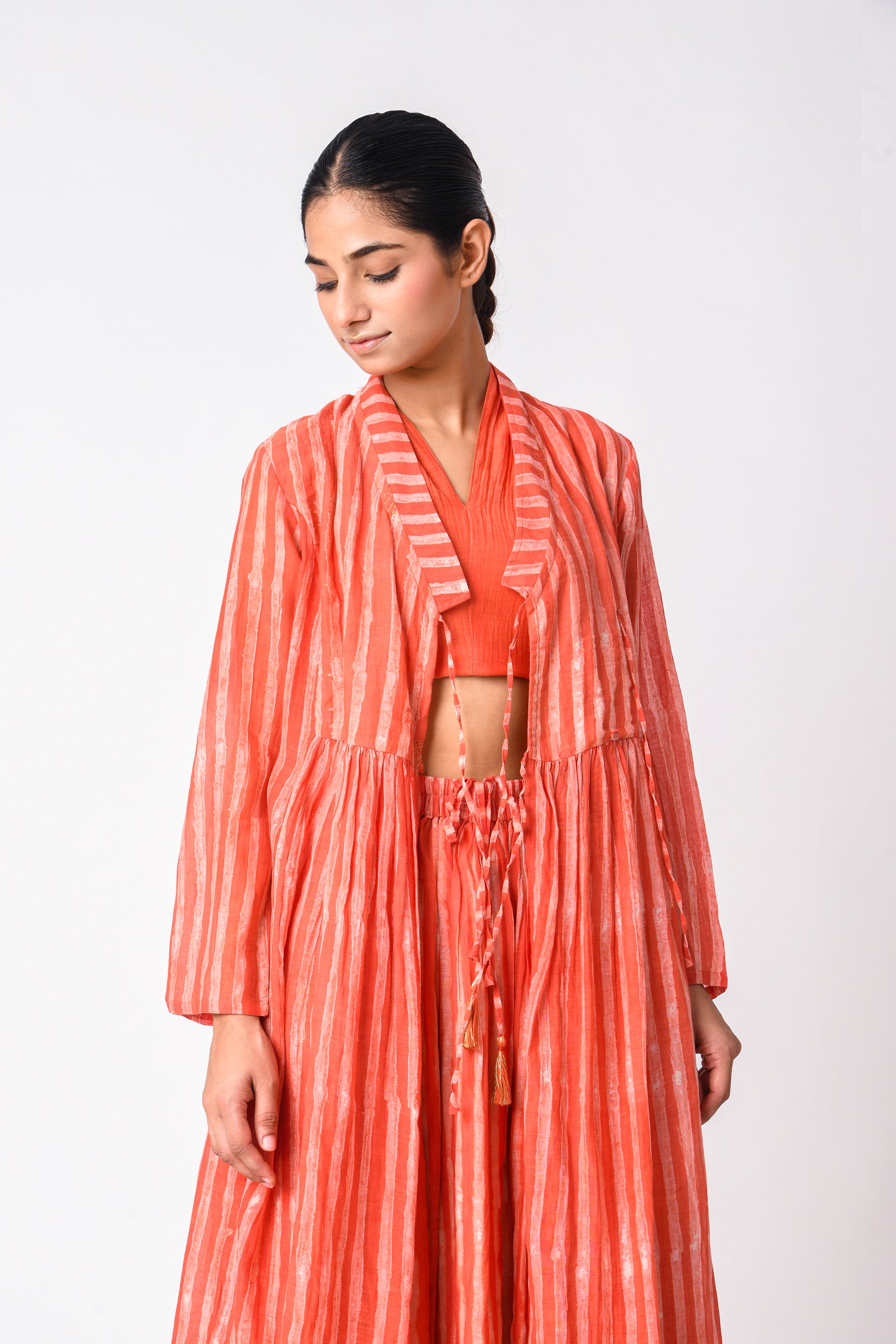 WRAP TIE CORAL CORD