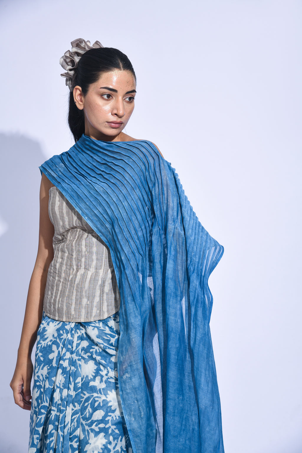 NAMI SARI-INDIGO MORI