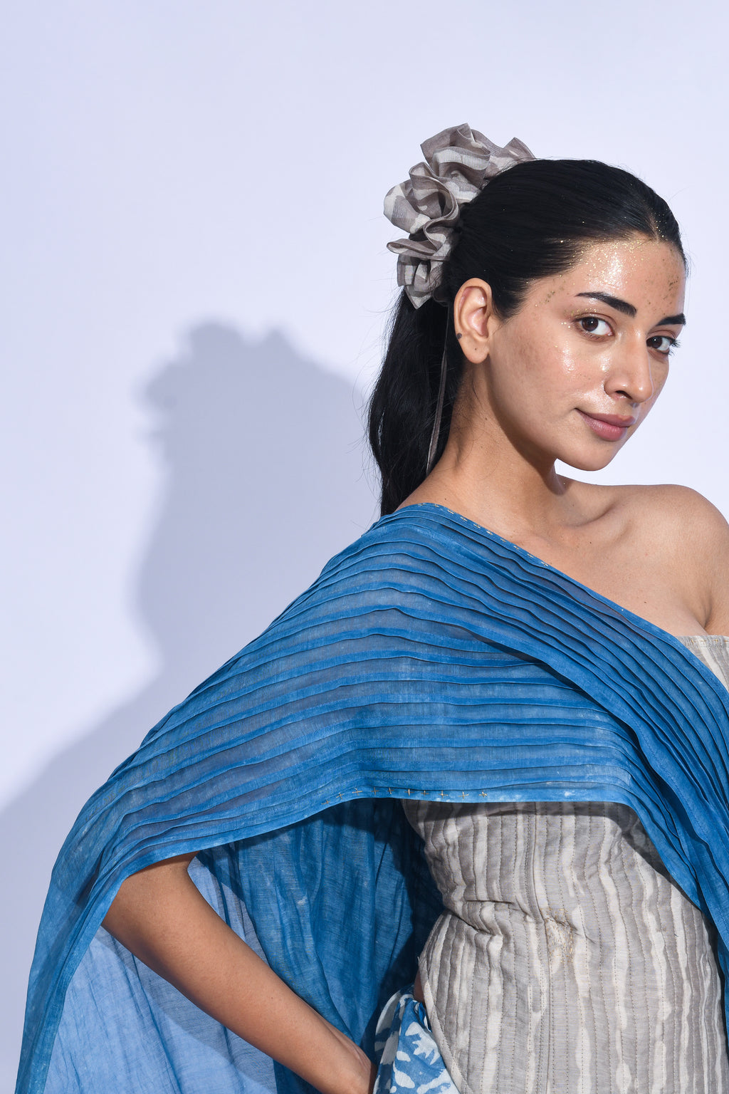 NAMI SARI-INDIGO MORI