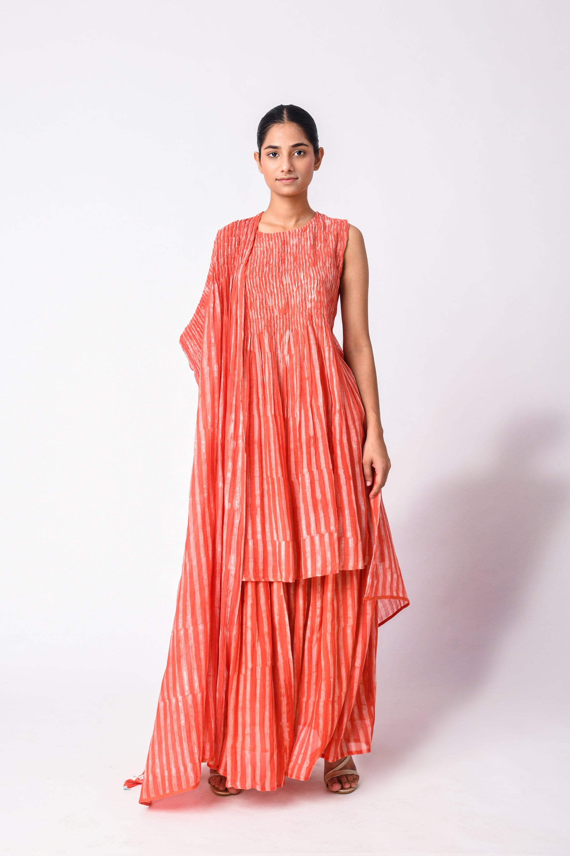 SMOCKY CORAL SET