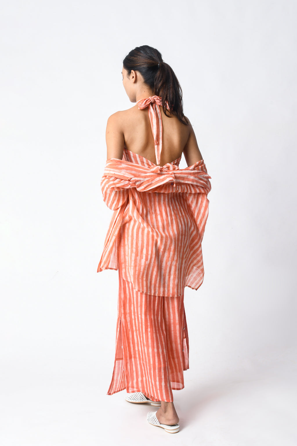 CORAL SHIRT CORD SET