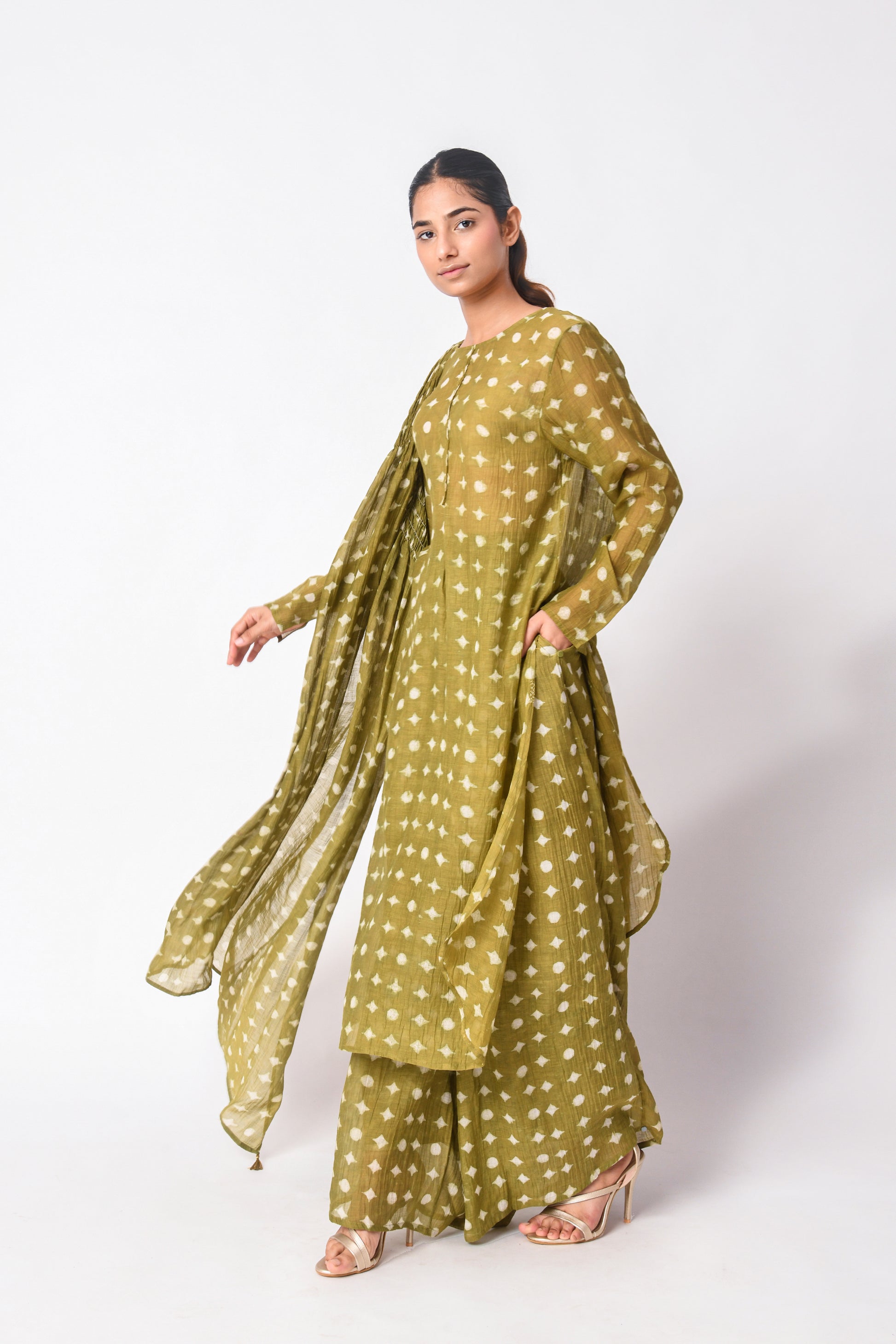 HEENA DUPATTA SET