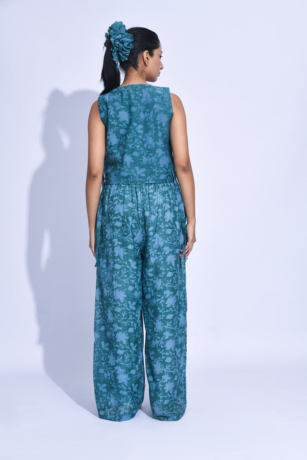 BLUE MORI VEST SET