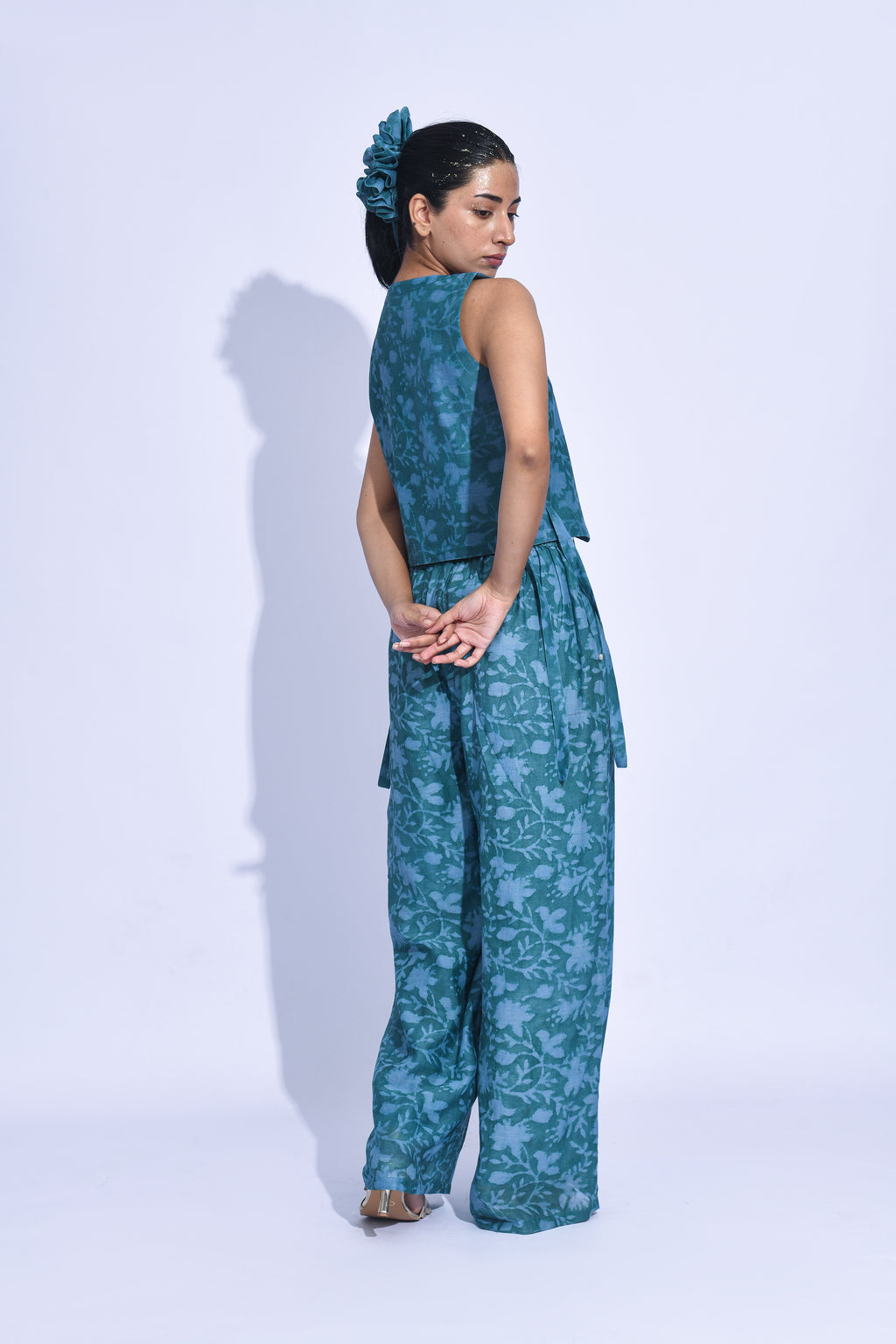 BLUE MORI VEST SET