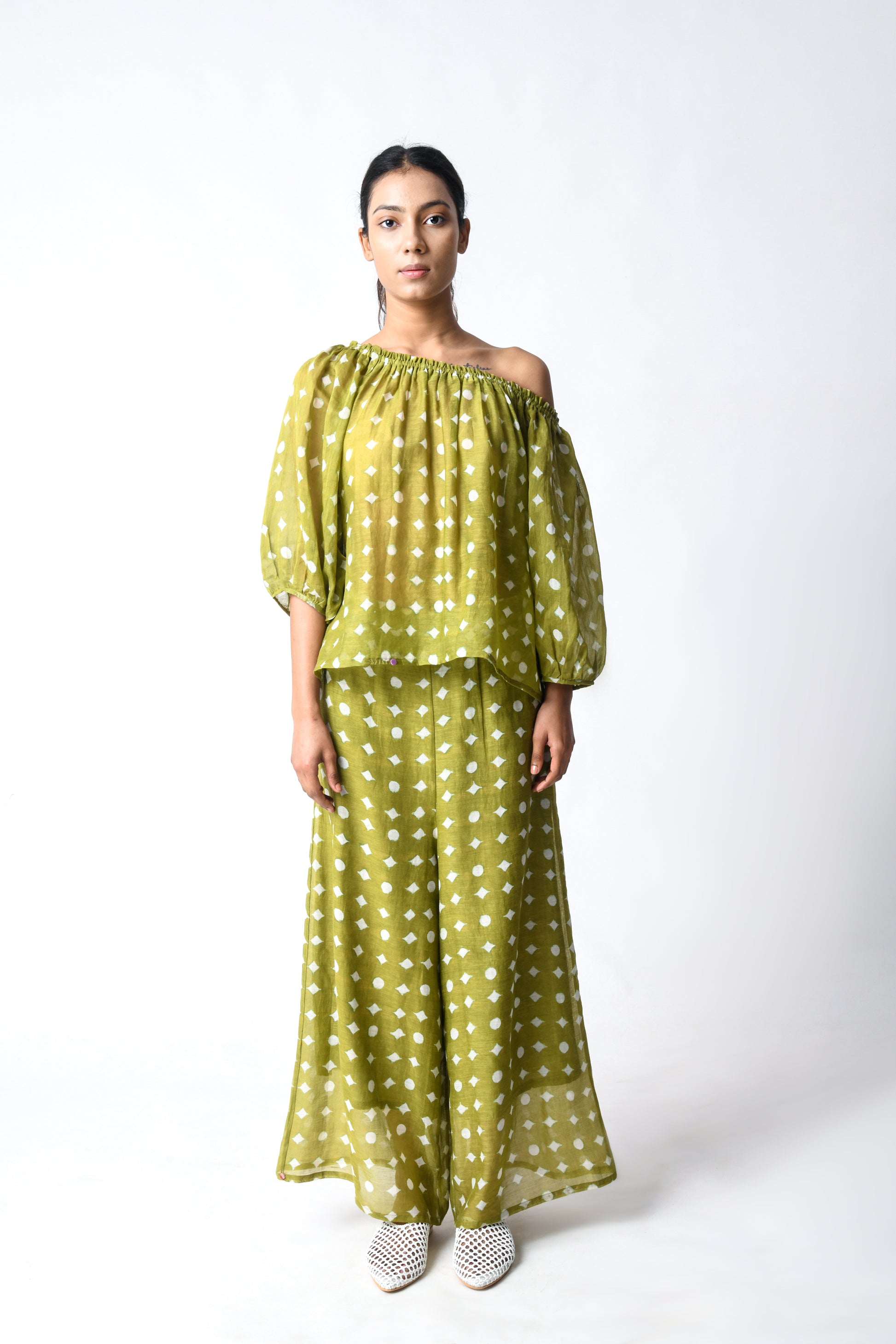 HENNA OFF-SHOULDER CO-ORD SET