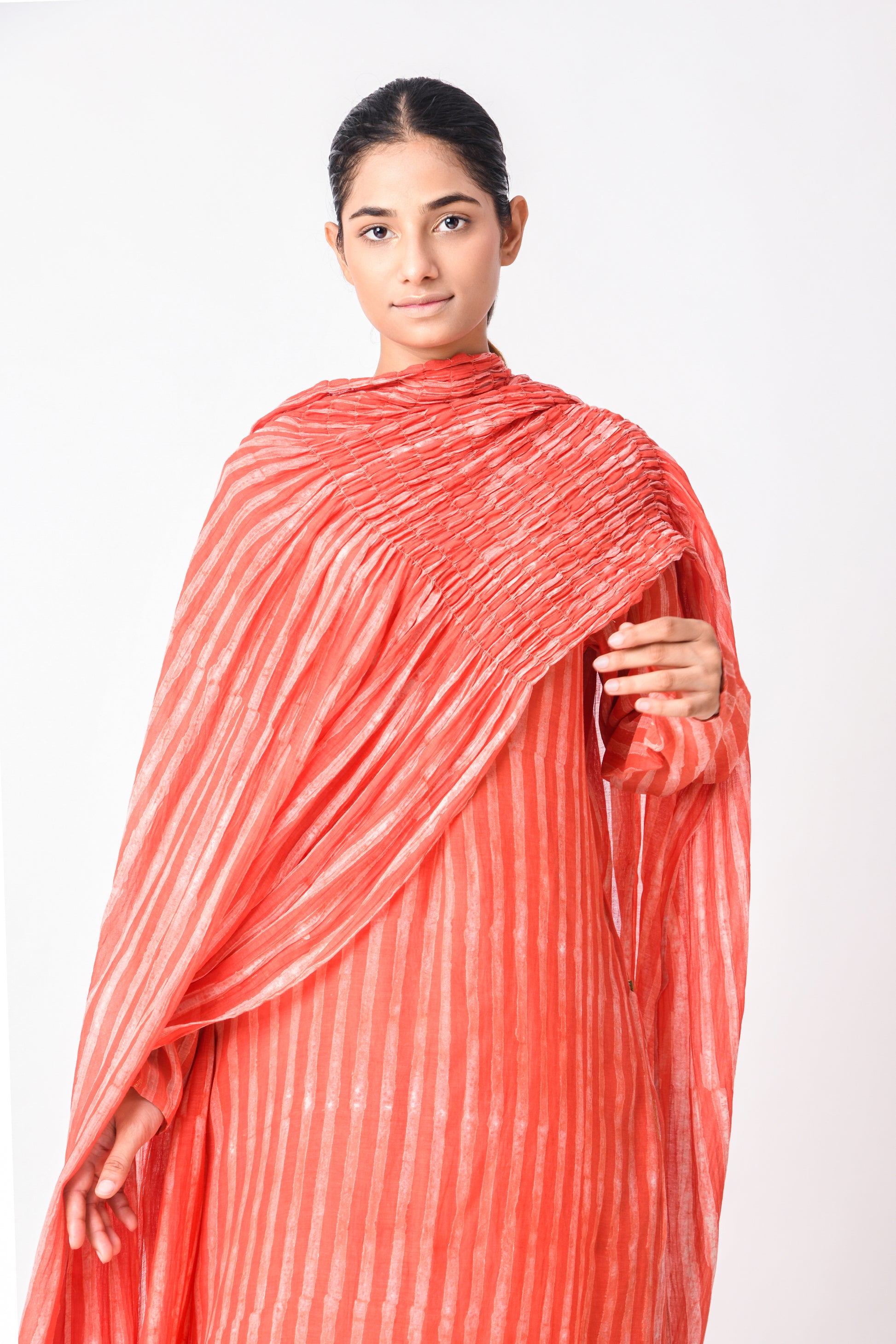CORAL DUPATTA SET