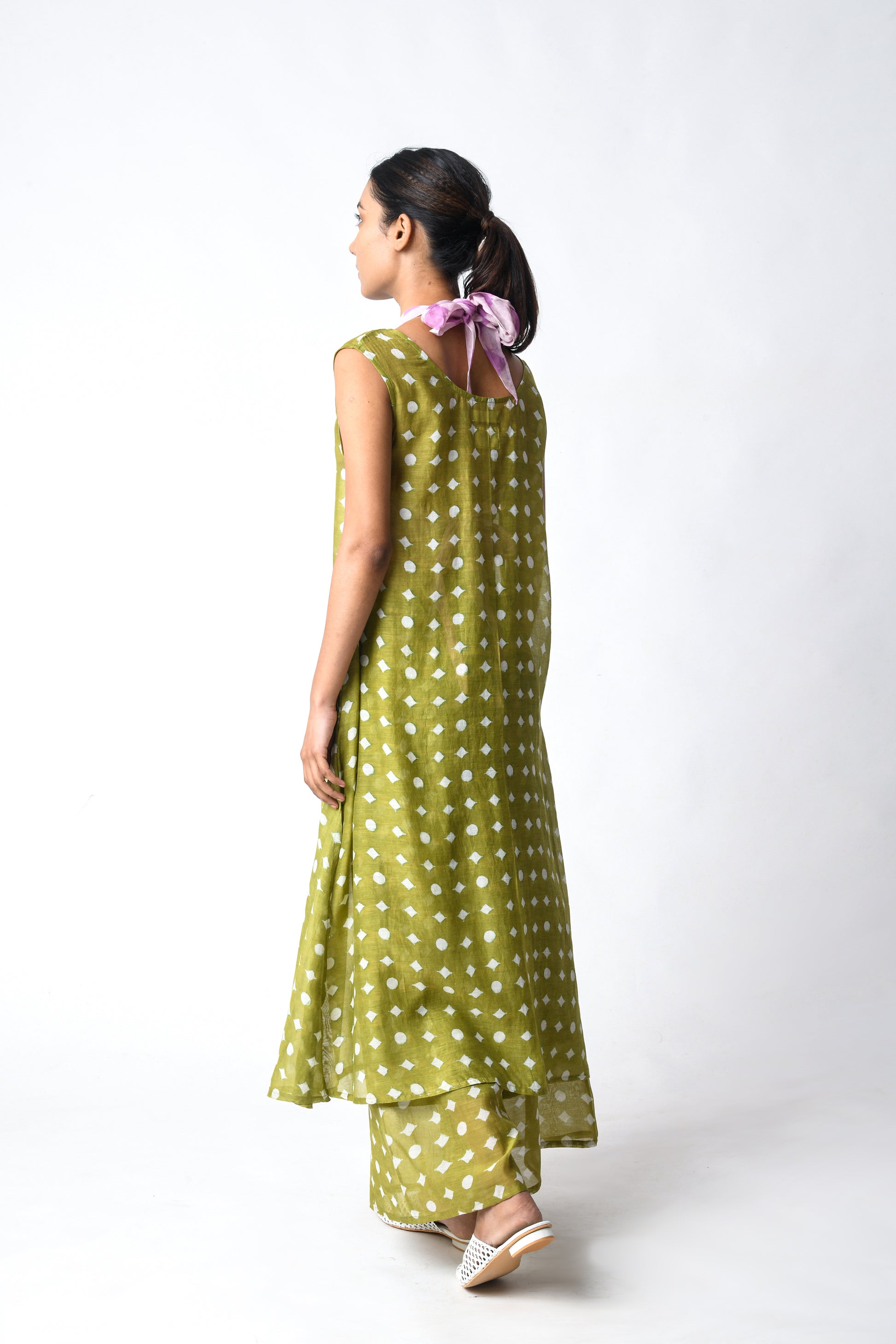 V TUNIC HENNA SET