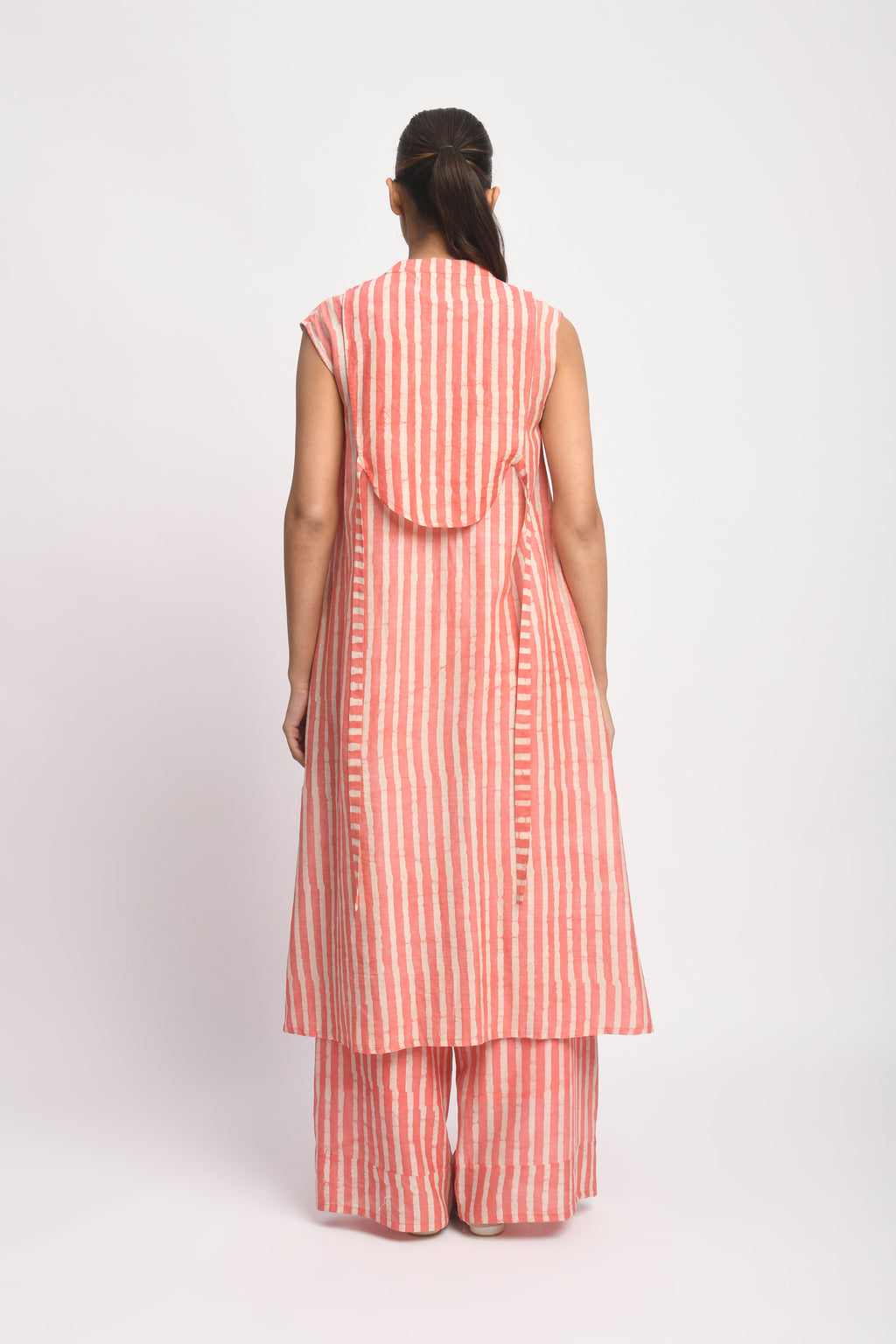 CORAL STRIPE SET