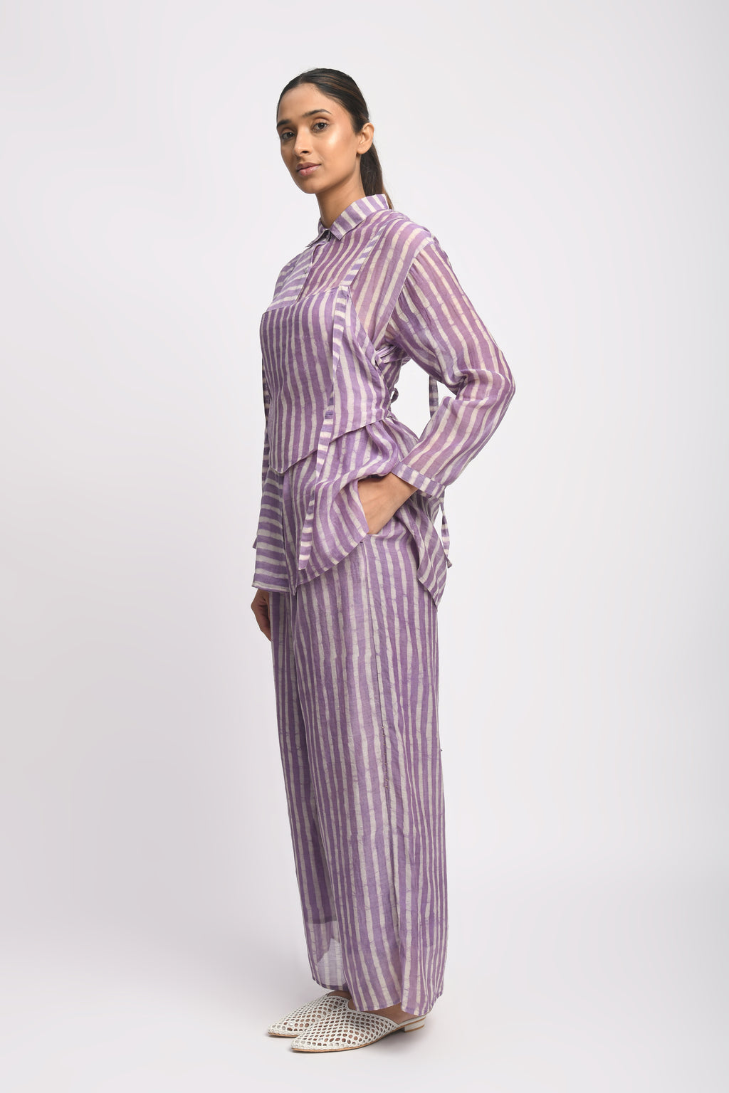 LILAC STRIPE CORD