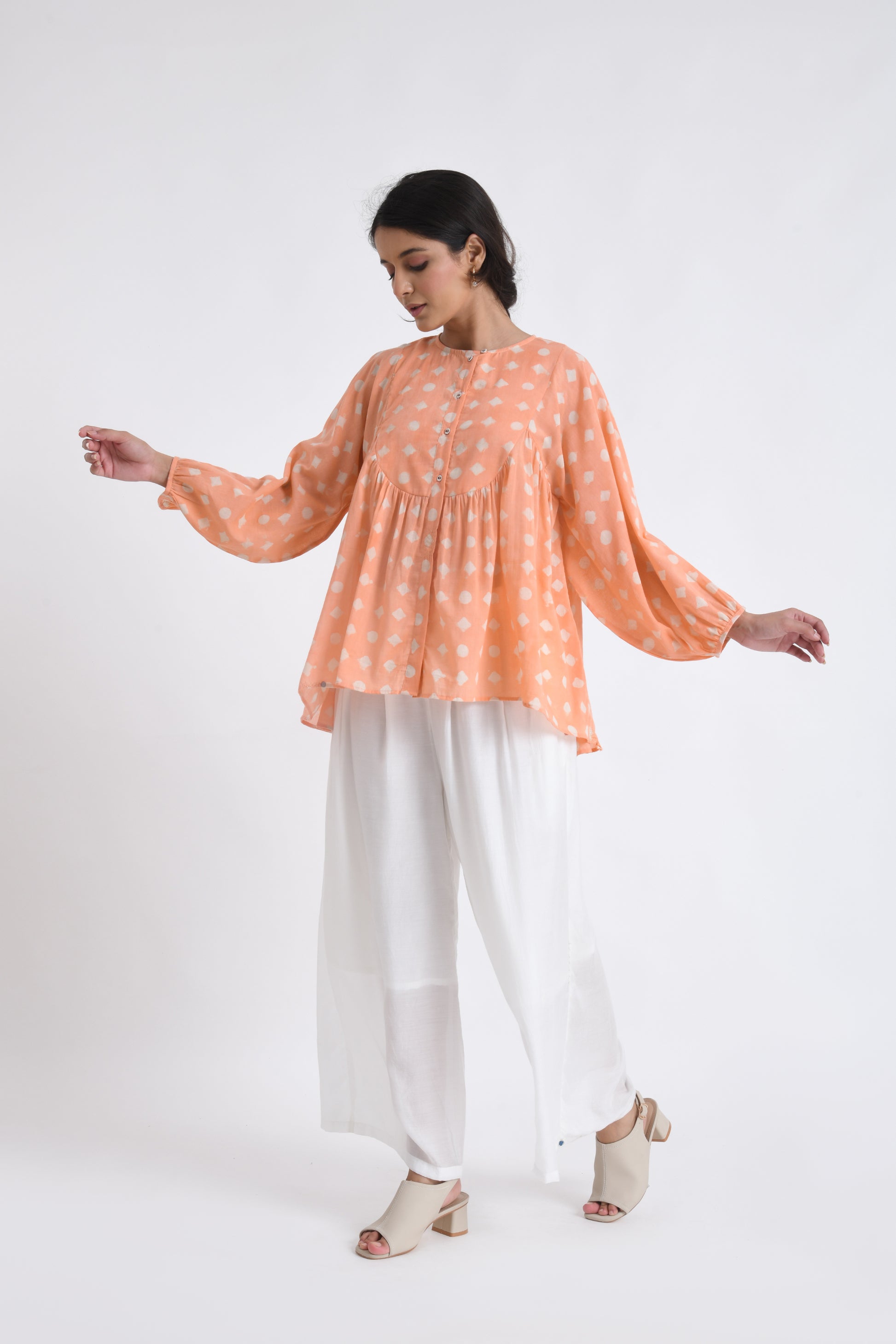 MIKAN BLOUSE SET