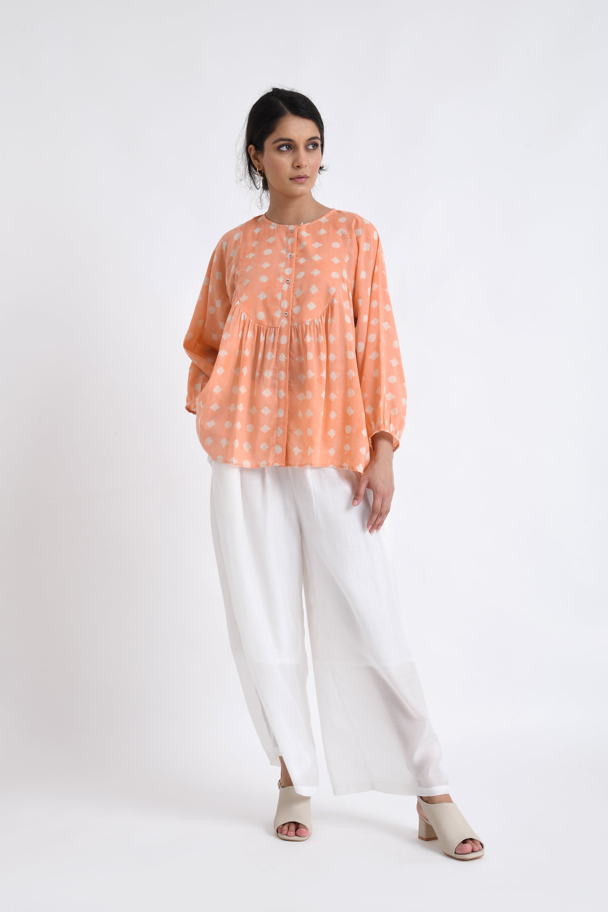 MIKAN BLOUSE SET