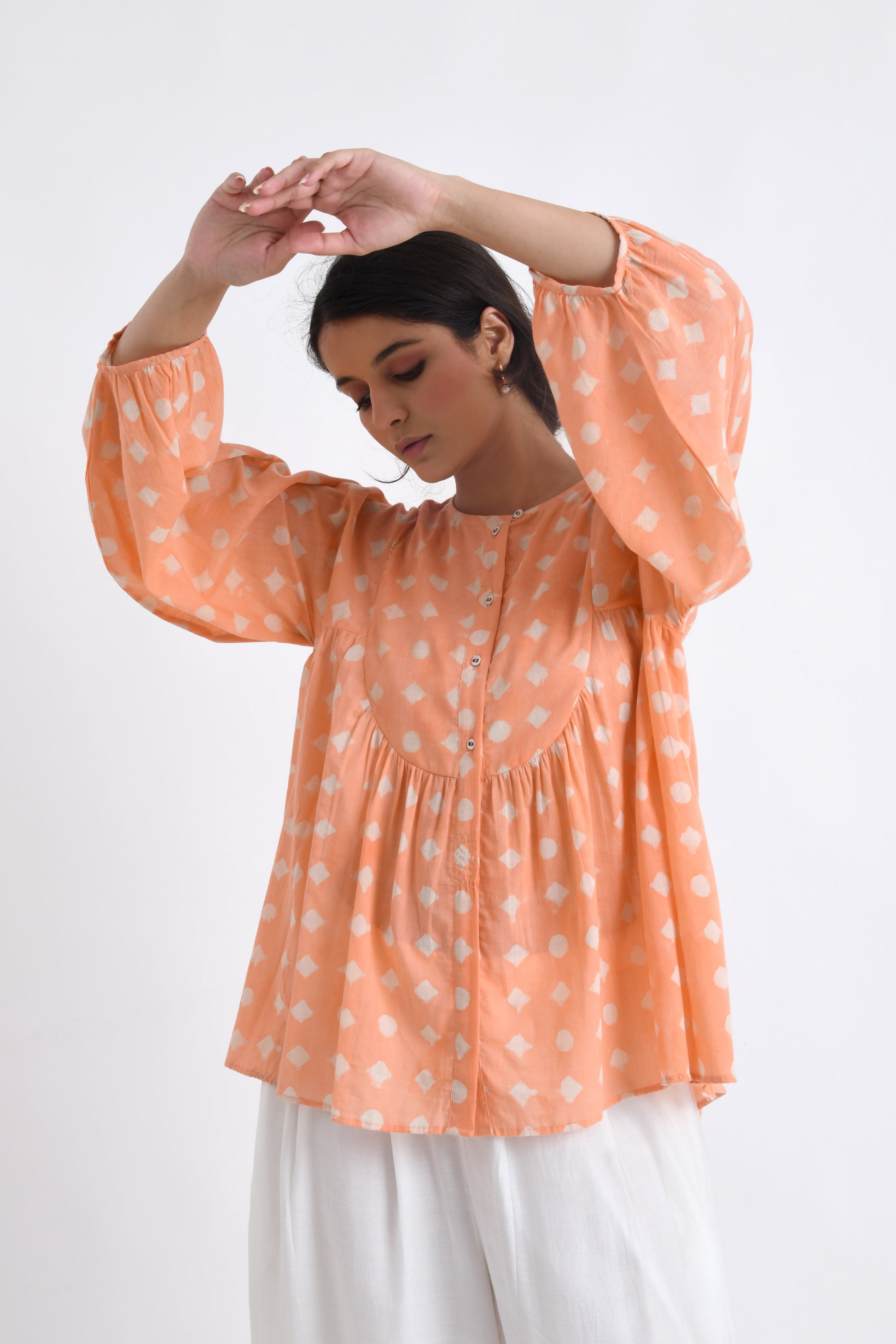 MIKAN BLOUSE SET