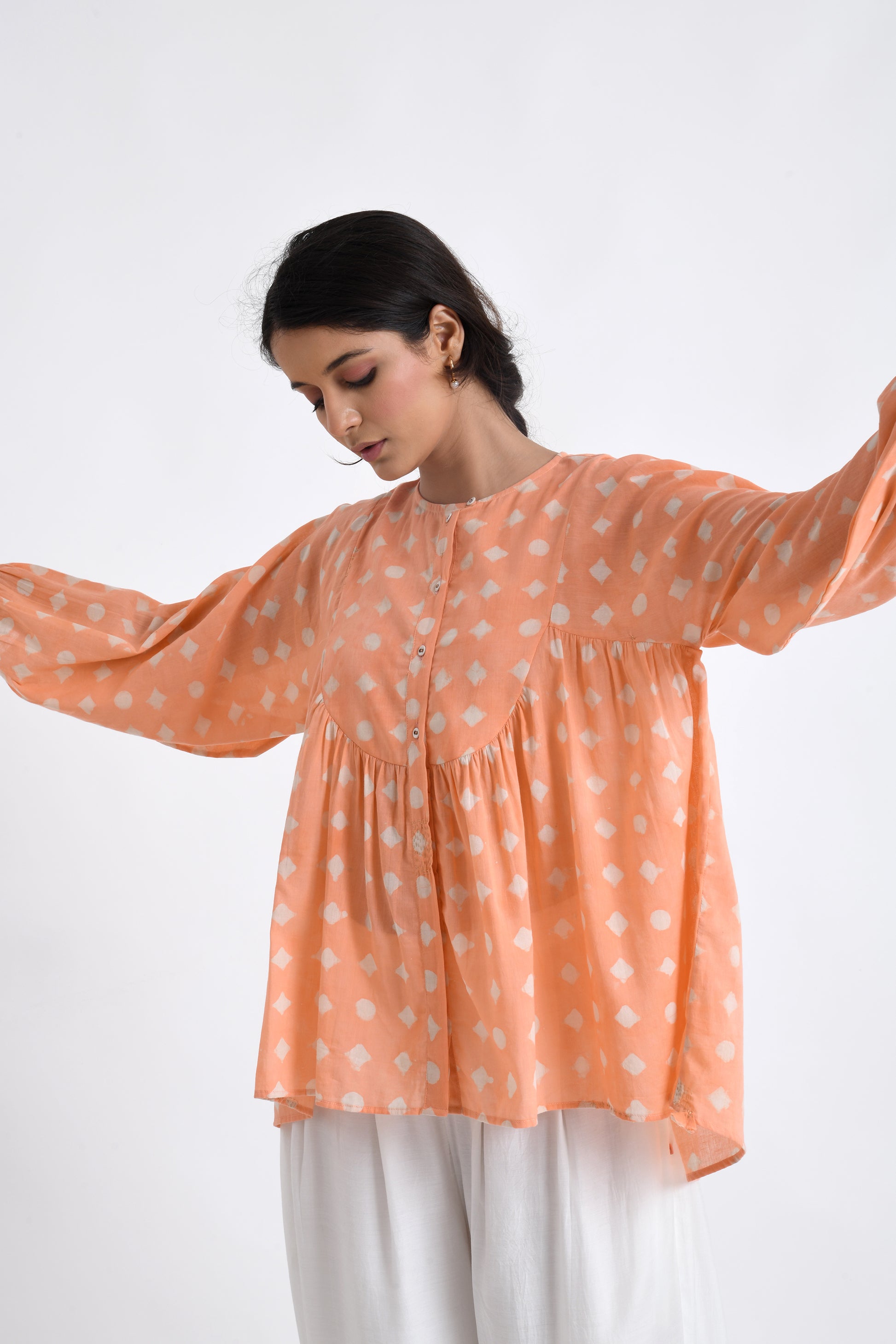 MIKAN BLOUSE SET