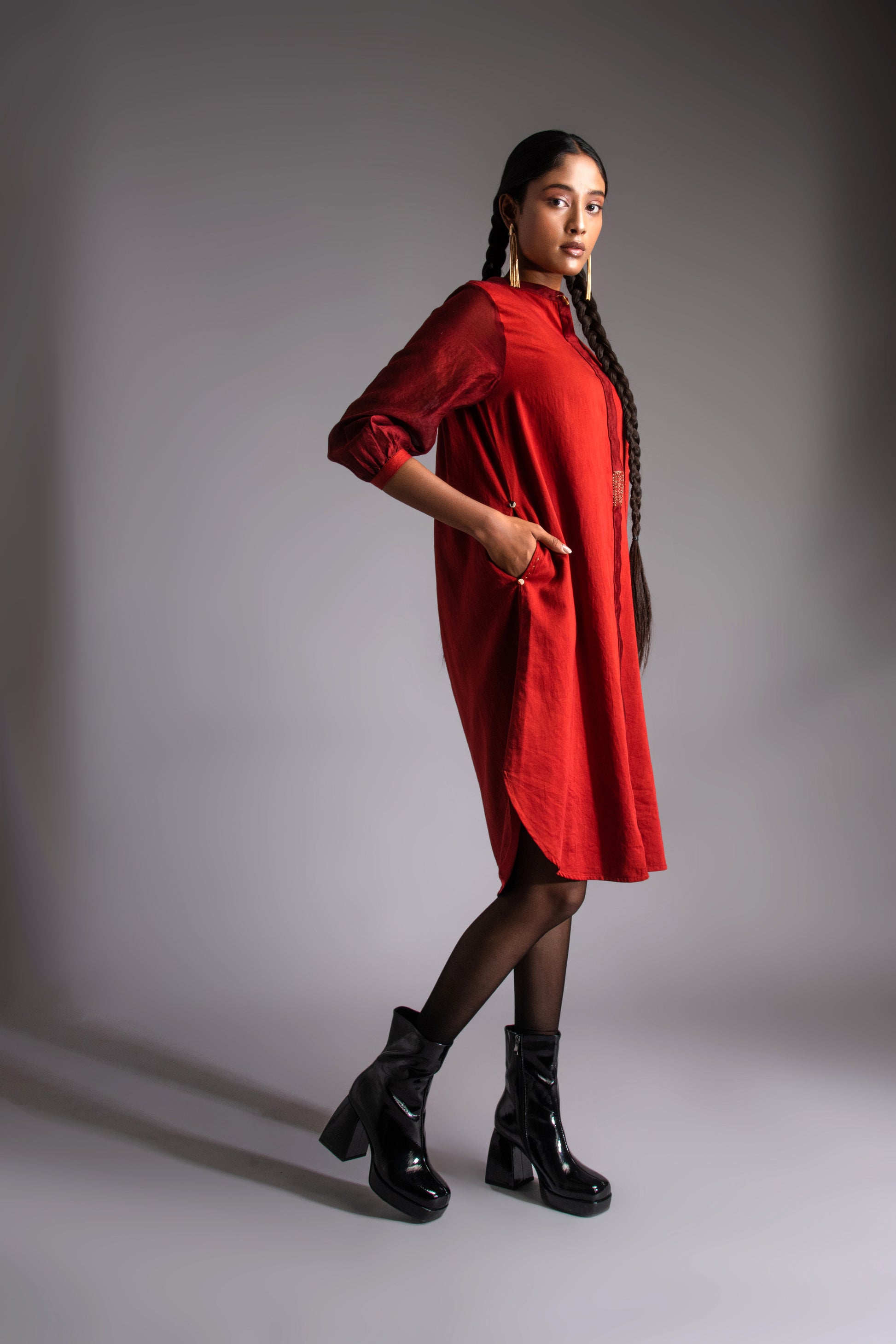 CRIMSON Celestial Dress