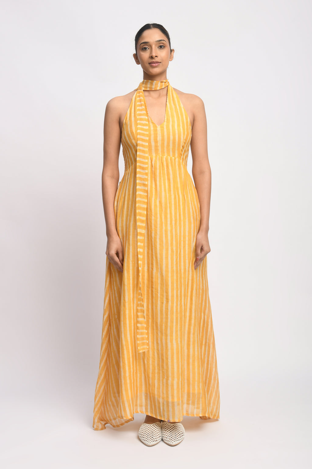 SUNKISSED HALTER DRESS