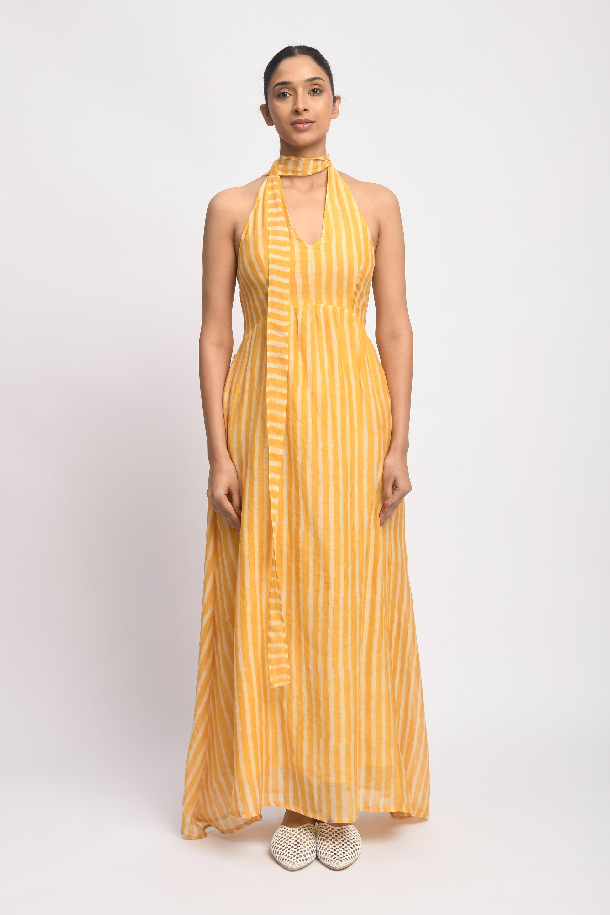 SUNKISSED HALTER DRESS