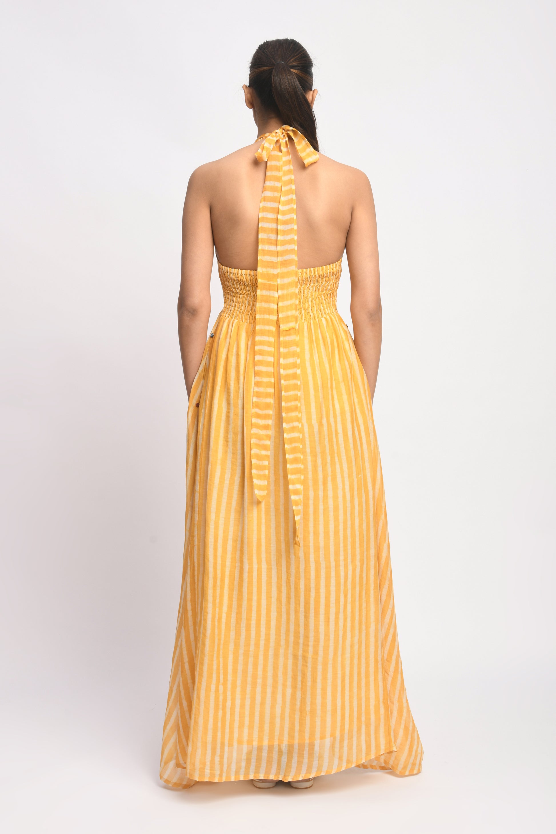 SUNKISSED HALTER DRESS