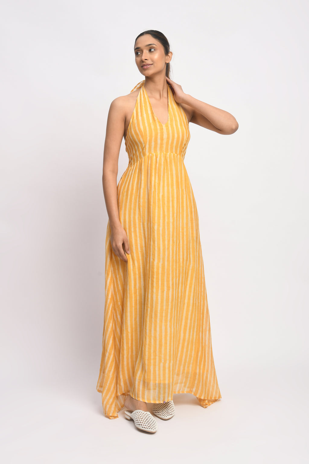 SUNKISSED HALTER DRESS